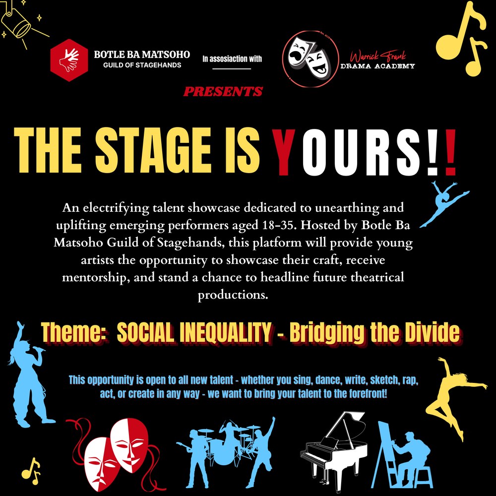 The Stage is Yours callout poster
